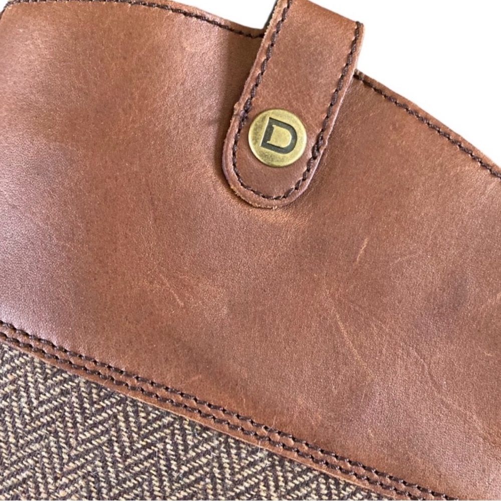 The Dublín Eden Tall Herringbone Leather boot in Drifted Brown Size 9 - Picture 5 of 6